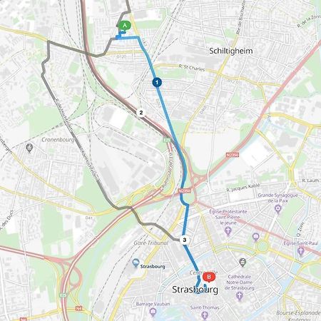 ستشيلتيغهيم Appartement Cosy Strasbourg المظهر الخارجي الصورة